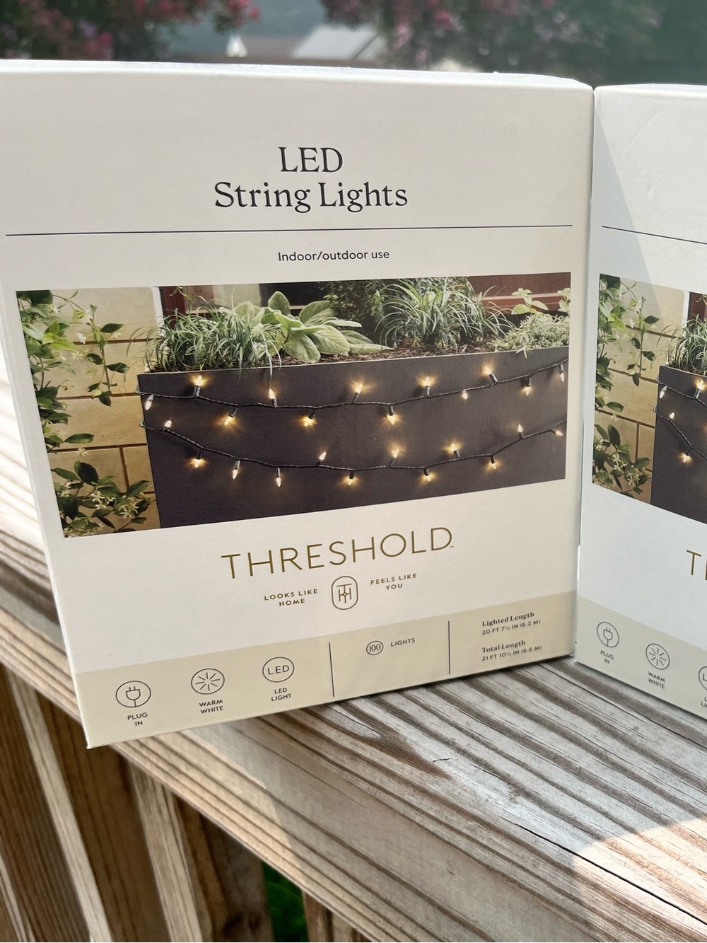 Threshold LED String Lights - Warm White